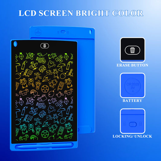 10pcs of Reusable Magic Drawing Board with Stylus