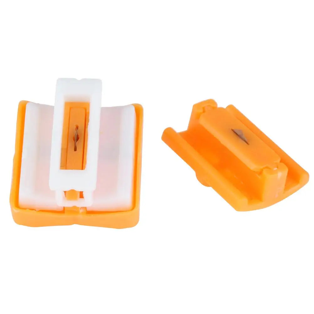 Manual Paper Trimmer Spare Knife Desktop Cutter Metal Blade, Automatic Security Safeguard for Coupon Craft Photos
