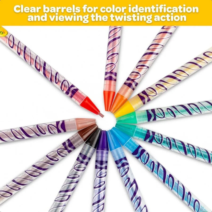 Twistables Colored Pencils Drawing Kit, Portable