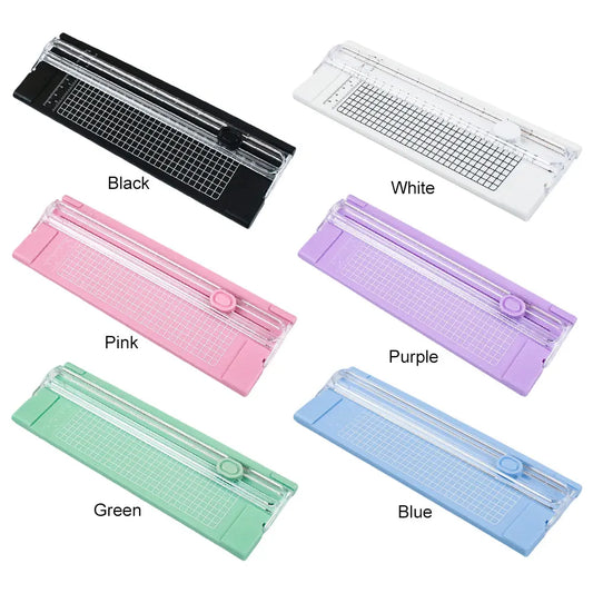 A4 Scrapbook Paper Trimmer with Pull-Out Ruler