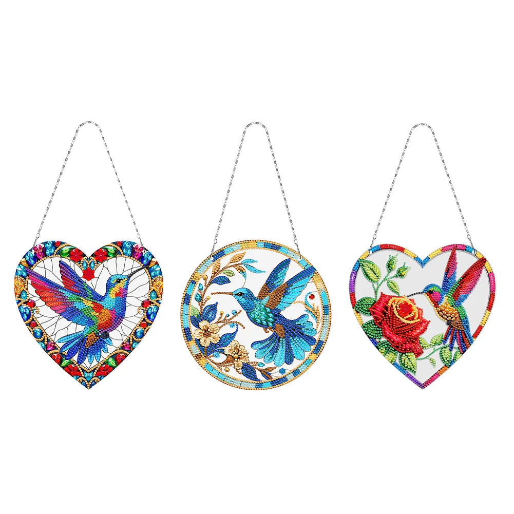 DIY Diamond Painting Dots Pendant 5D Rhinestone Diamond