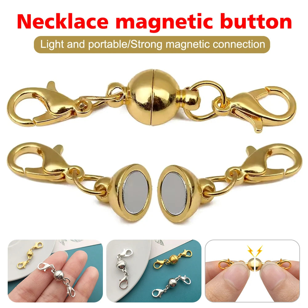 10 Pairs Necklace Magnet Connector