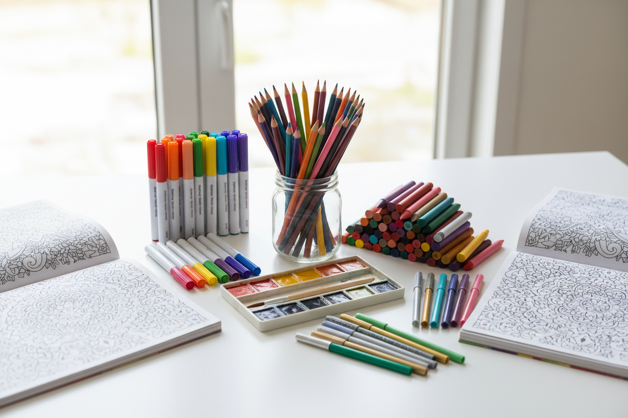 Color Pencil/Coloring Books