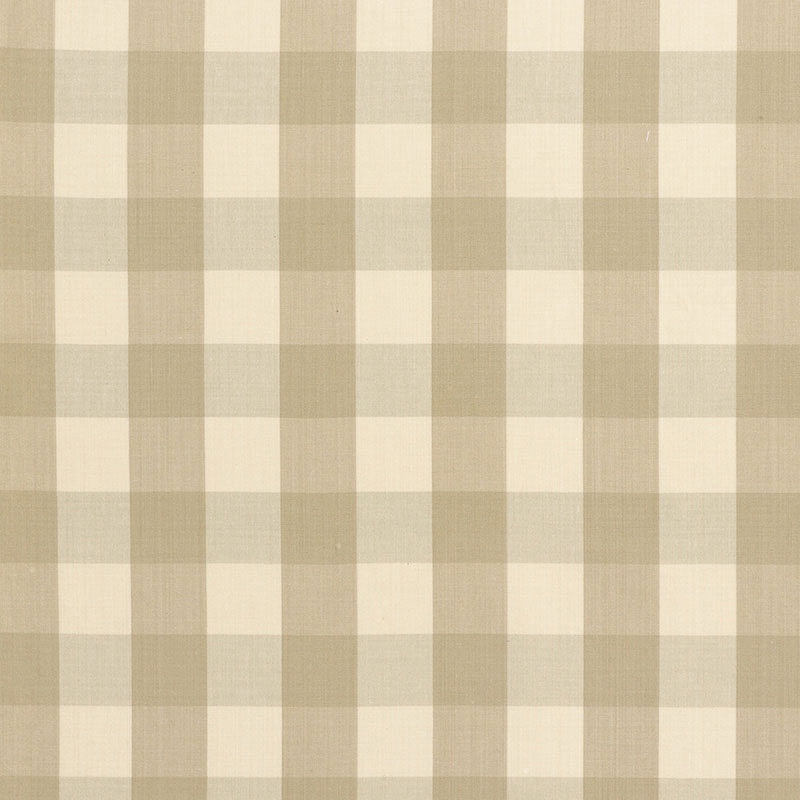 Camden Cotton Check - Beige - Fabric -  63031