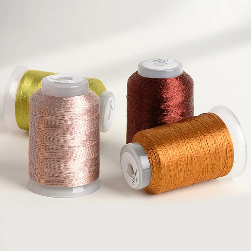 30g/Roll 350m Ice Silk Yarn for Knitting, Crochet & Embroidery