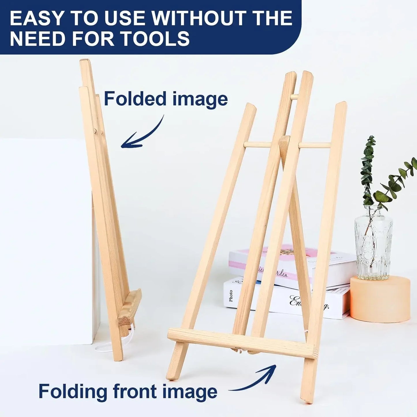 2pcs 17" desktop easel, easel stand, tripod easel,