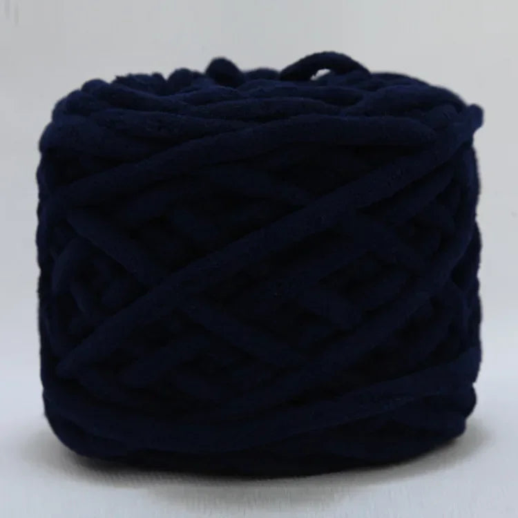 100g/ball Chenille Knitting, Soft Ice Strip Line Cotton Yarn