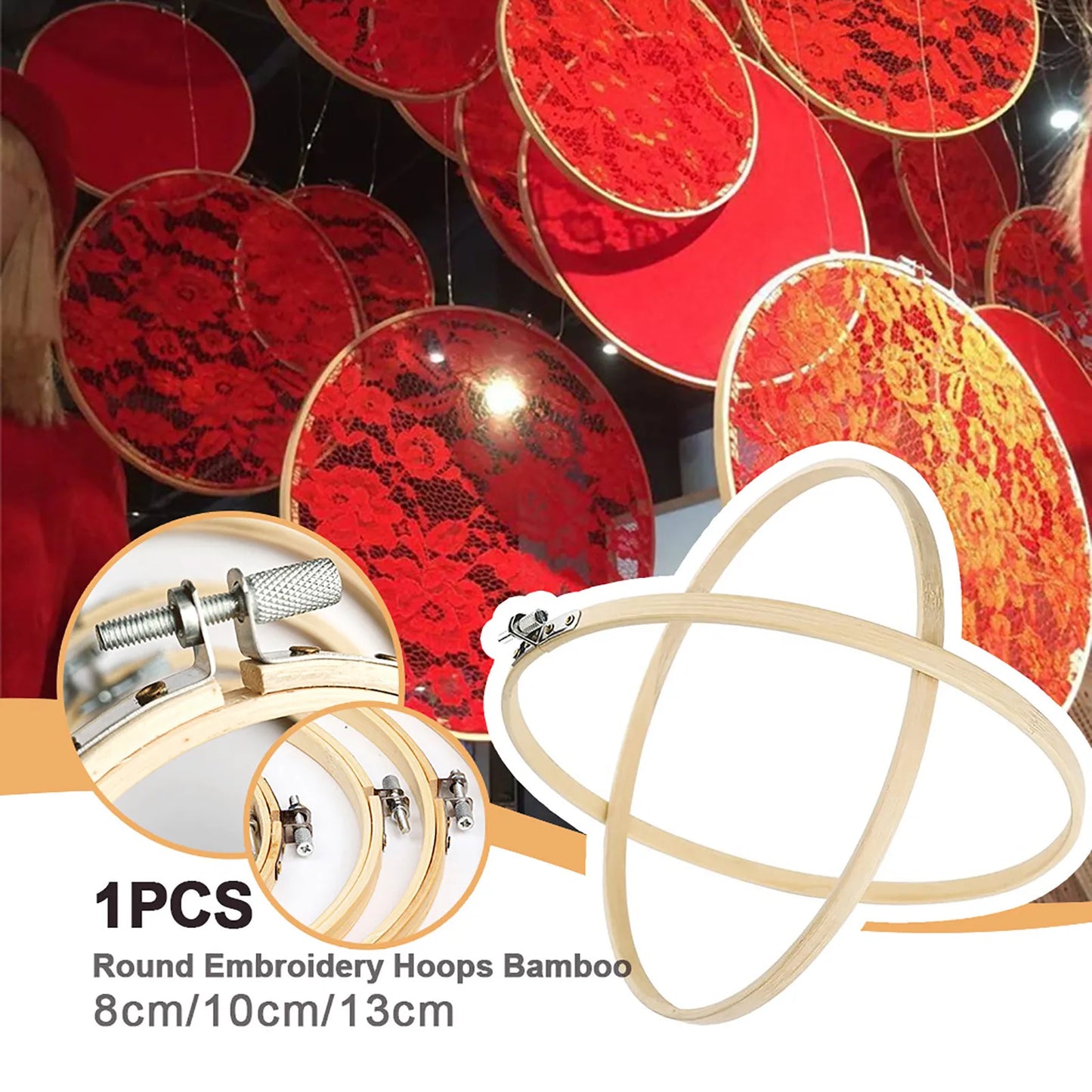 Beech Wood Embroidery Hoop