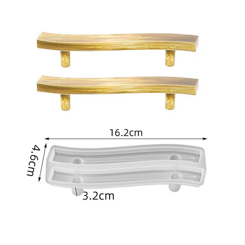 Silicone Resin Mold for Tray, Coaster & Home Decor