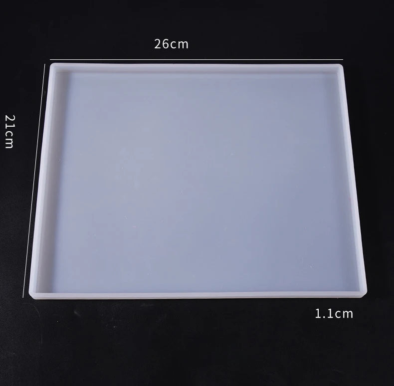 Silicone Resin Mold for Tray, Coaster & Home Decor