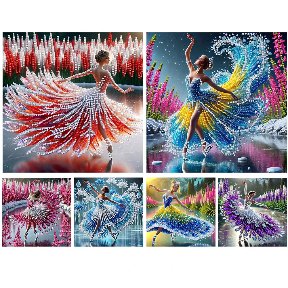 5D DIY Partial Special Shaped Drill Diamond Painting Kit