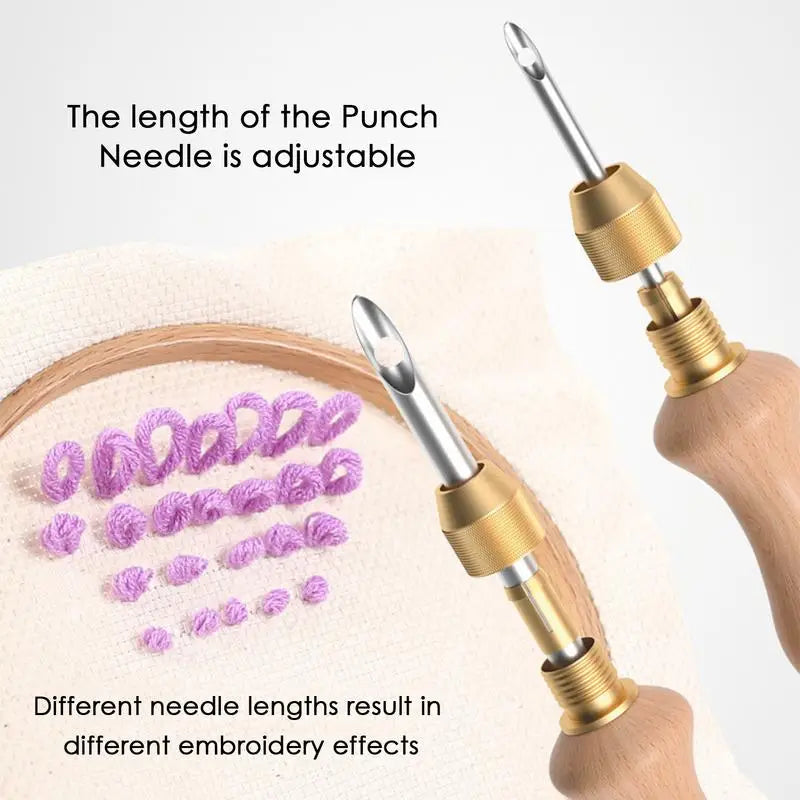 Embroidery Needle Kit Adjustable