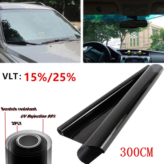 50x300cm Polarized Car Window Tint Film – UV & Heat Insulation