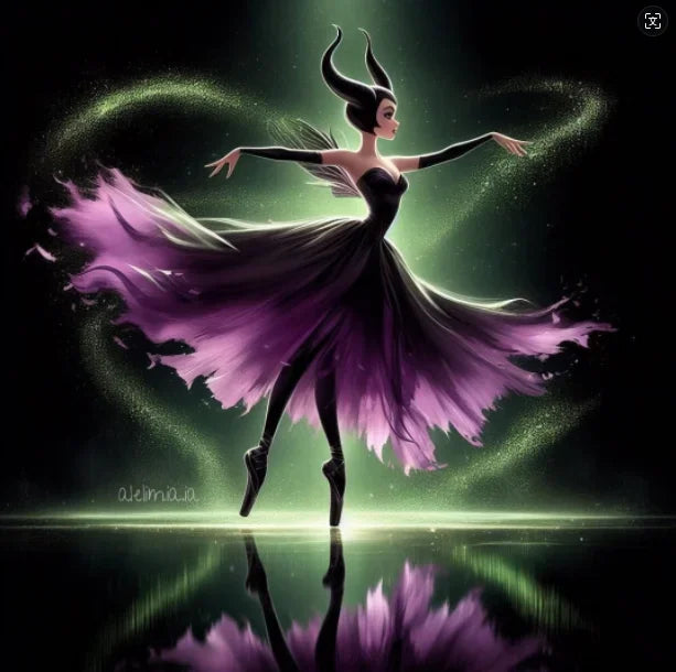 AB 5D Fairy dust 2025 Ballerina Princess Diamond Painting.