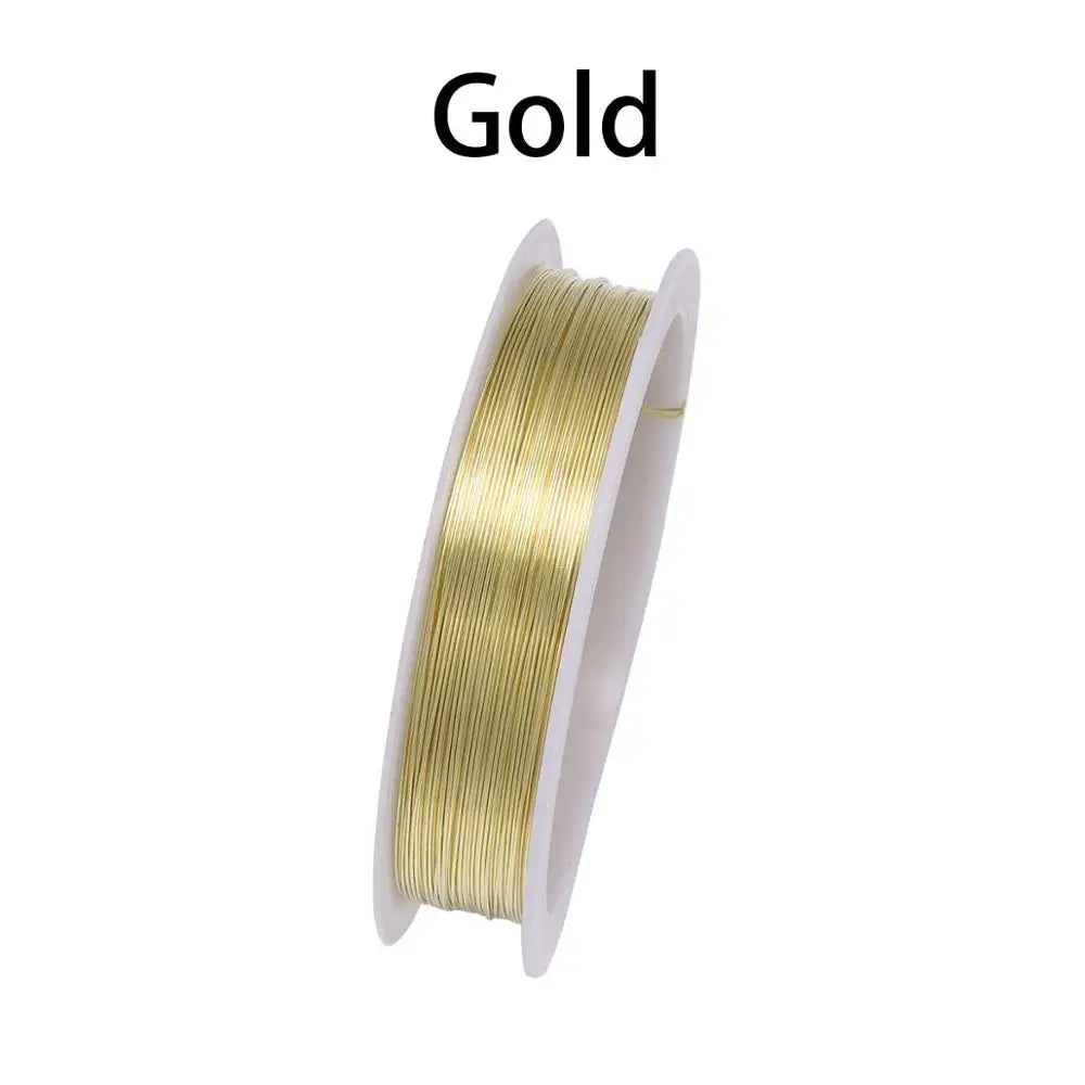 Roll Sturdy Copper Beading Wire 0.2mm to1mm