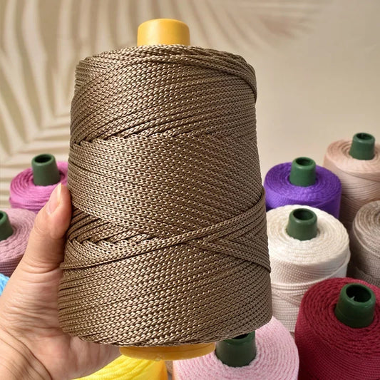 250g Ice Silk Yarn for Crochet Hats, Bags & DIY Crafts