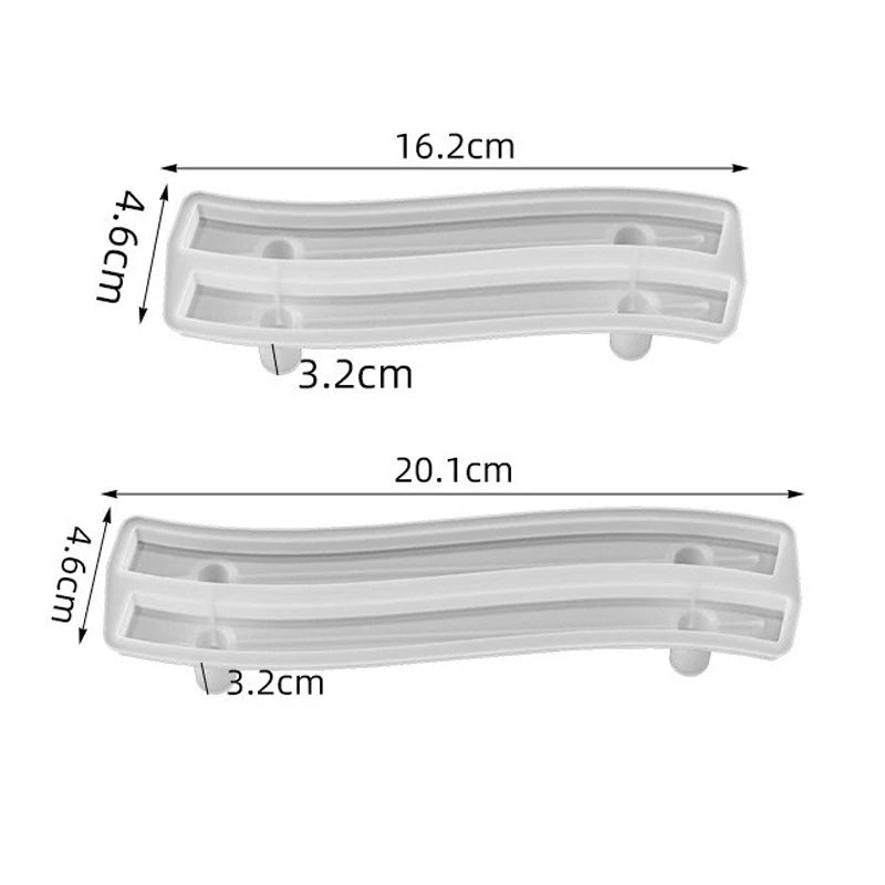 Silicone Resin Mold for Tray, Coaster & Home Decor