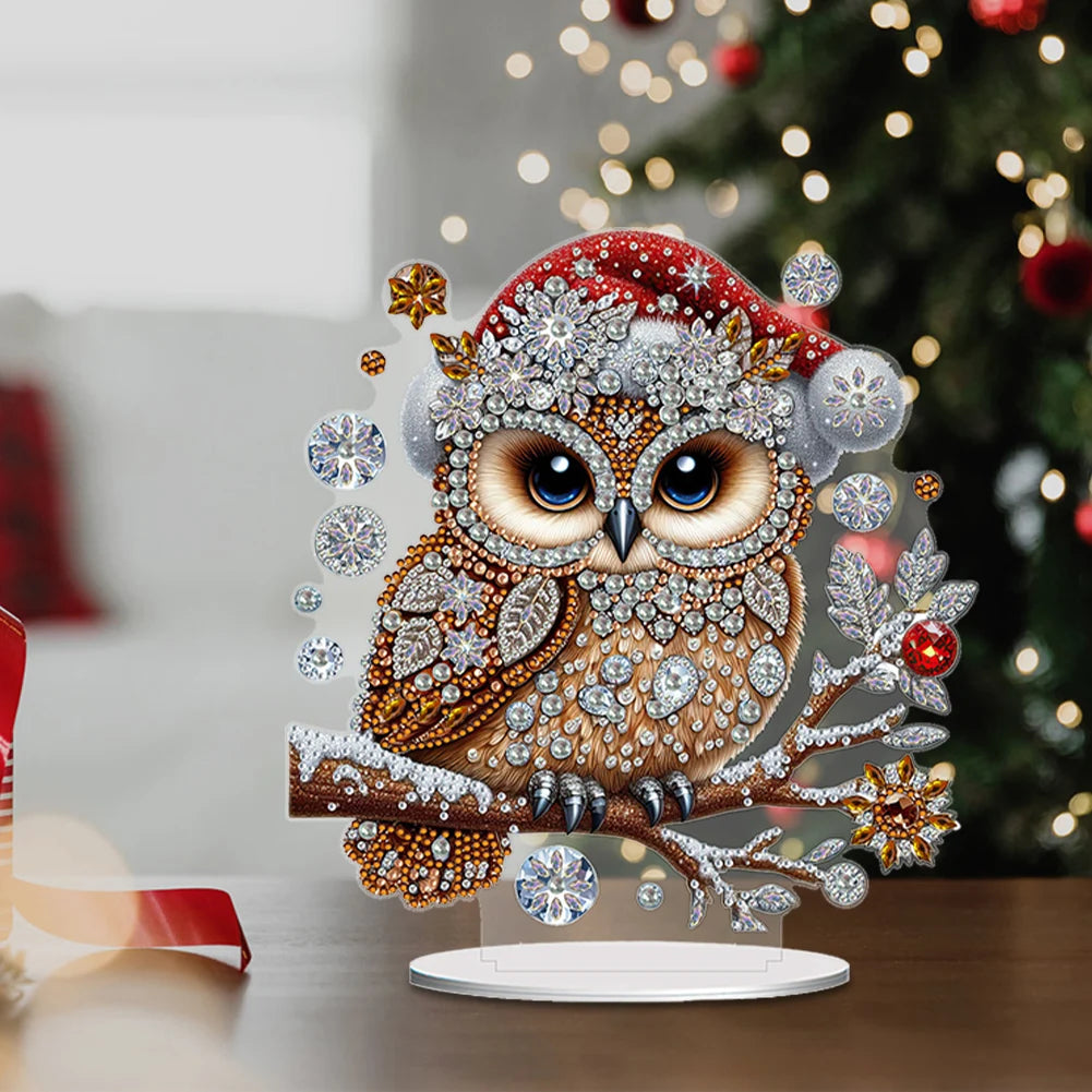 DIY 2D Animal Diamond Painting Desktop Decor Kit