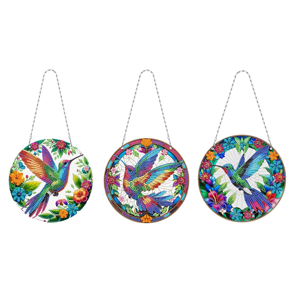 DIY Diamond Painting Dots Pendant 5D Rhinestone Diamond