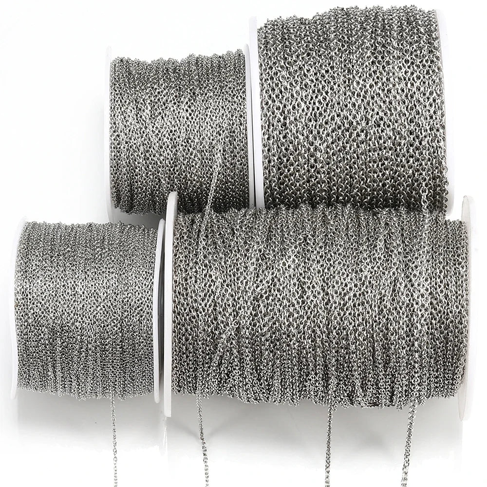 DIY Jewelry Cable Chain – Stainless Steel
