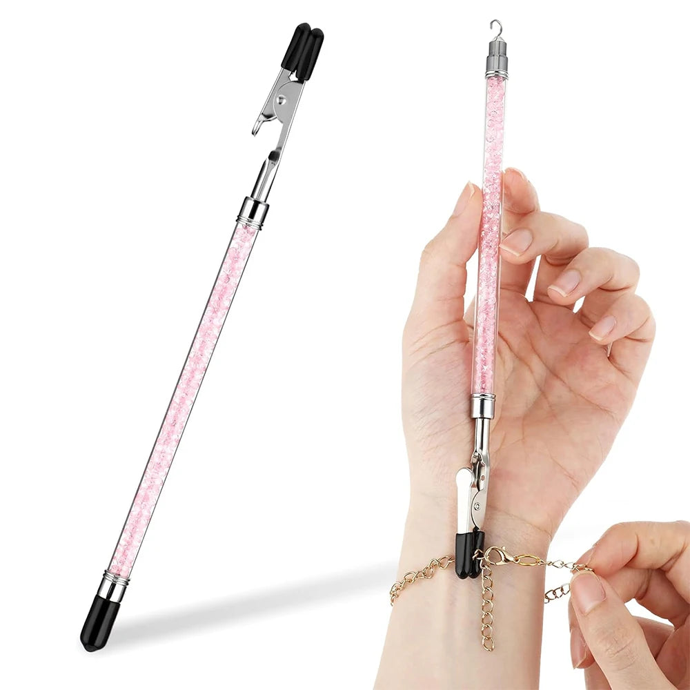 2Pcs Bracelet Clasp Fastening Helper Tool