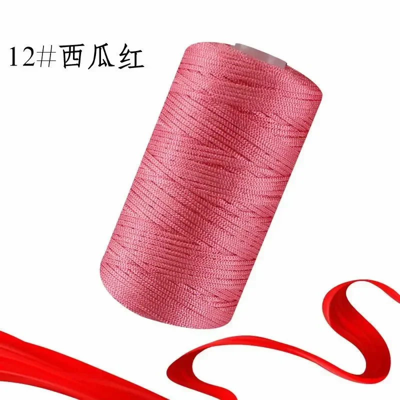 New Summer Crochet Colorful Nylon Yarn 1.5mm/100g  Thin Ice Cotton Thread.