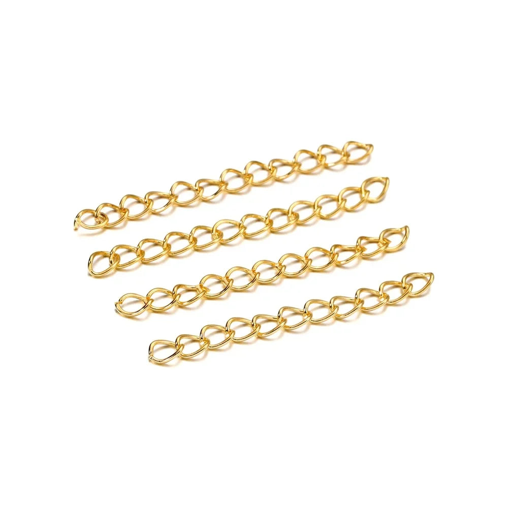 50-100pcs Necklace Extension Chain  50mm 70mm