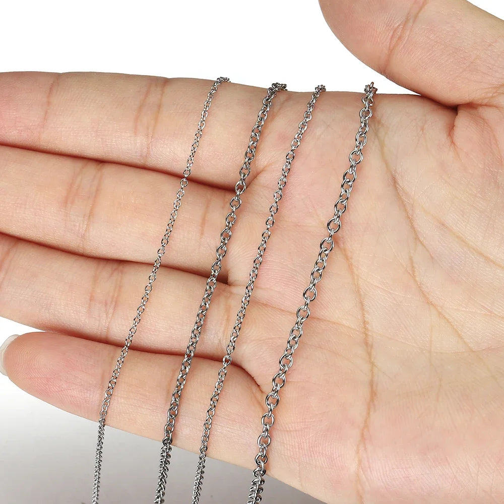 DIY Jewelry Cable Chain – Stainless Steel