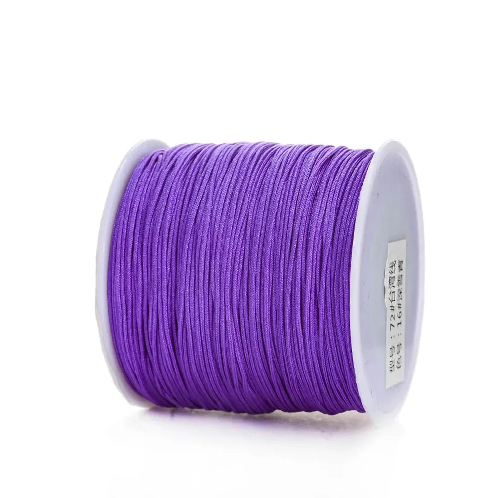 100m/Roll  28 Colors Nylon Thread Cord