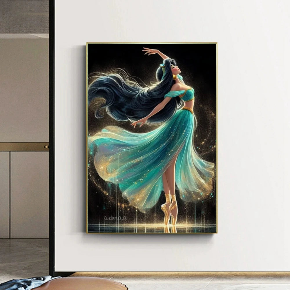 AB 5D Fairy dust 2025 Ballerina Princess Diamond Painting.