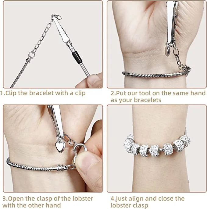 20pcs Serpentine Pendant Bracelets with Alligator Clip