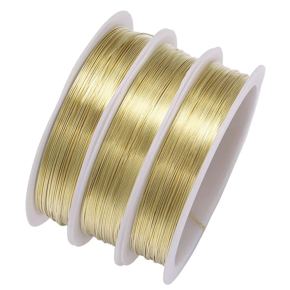 Roll Sturdy Copper Beading Wire 0.2mm to1mm