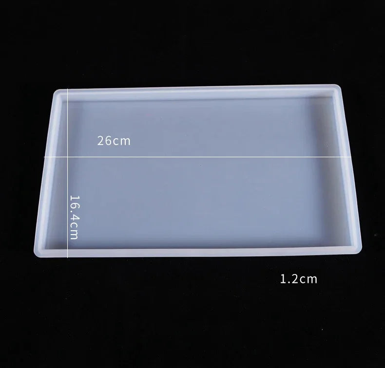 Silicone Resin Mold for Tray, Coaster & Home Decor