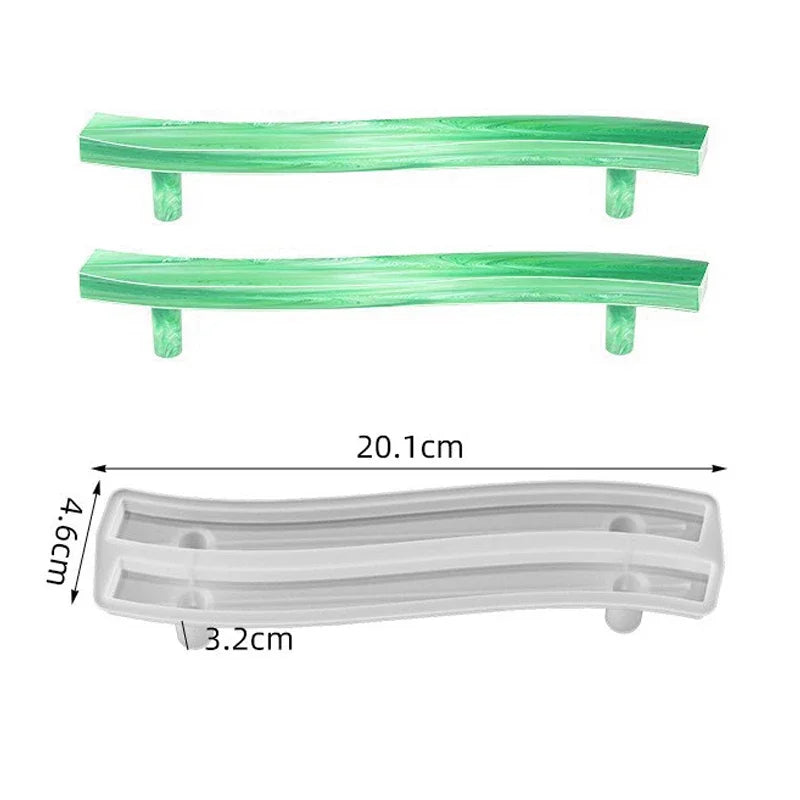 Silicone Resin Mold for Tray, Coaster & Home Decor
