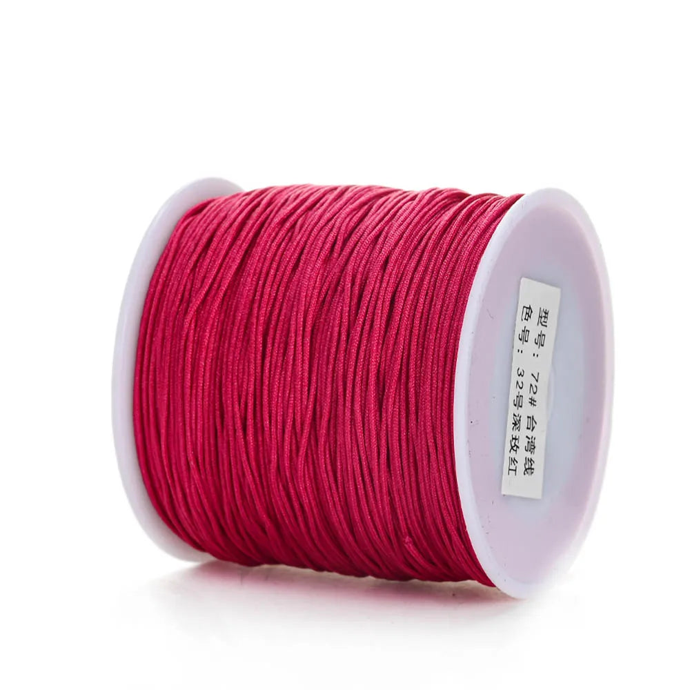 100m/Roll  28 Colors Nylon Thread Cord