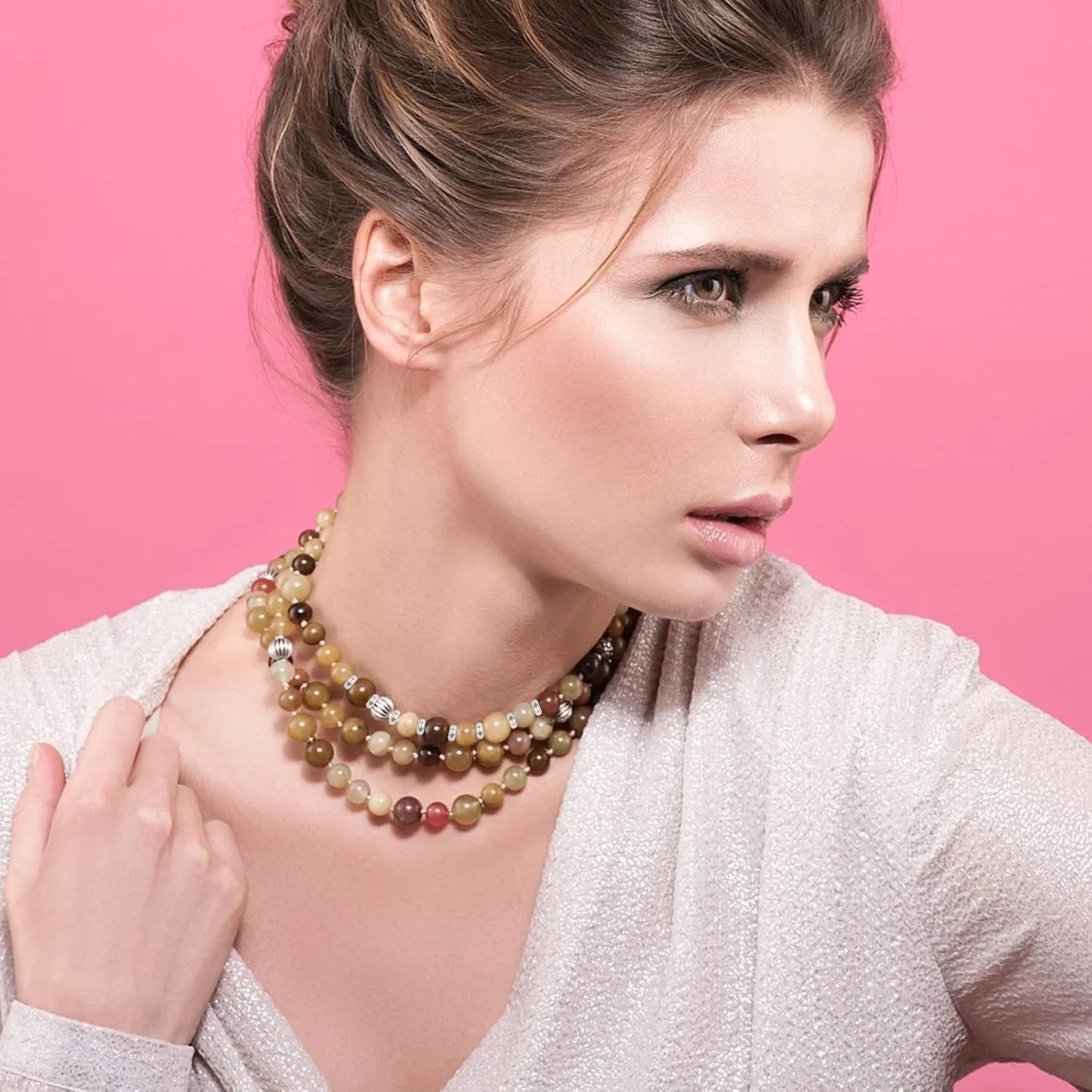 300pcs Flat Round Stainless Steel Disc Spacer Beads Accessories for DIY's