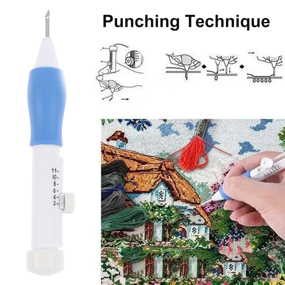 DIY Embroidery Punch Needle Kit