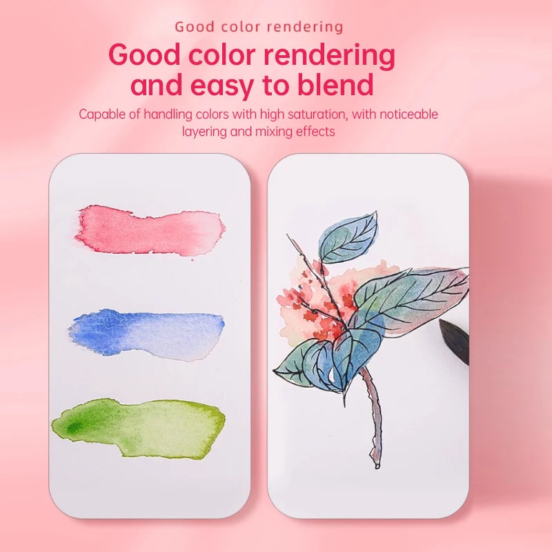 100% Cotton Watercolor Pad, 200g/300g, 20 Sheets