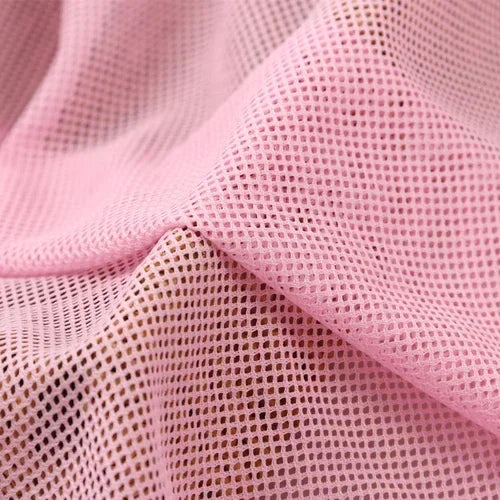 155x45/500cm 2x2 Low-stretch Mesh Fabric For Clothing Lining, Travel Bag Handbag