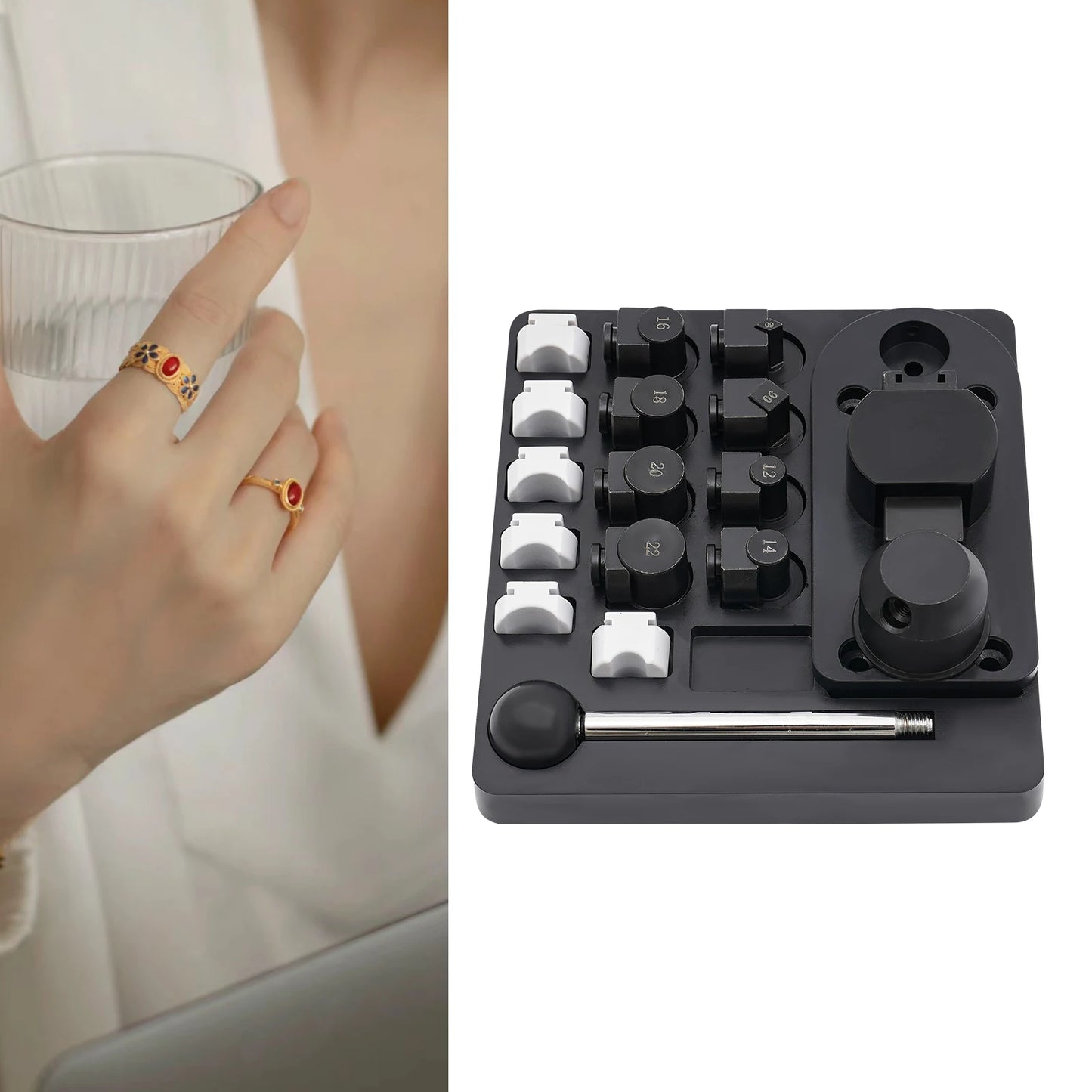 6-Size Ring Bending Tool DIY for Making  Jewelry