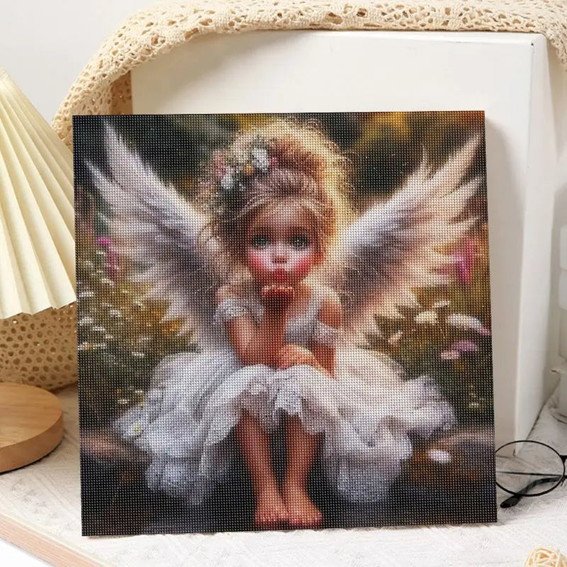 5D Diamond Painting Fairy Full Round Mosai Picture Cross Stitch Kit