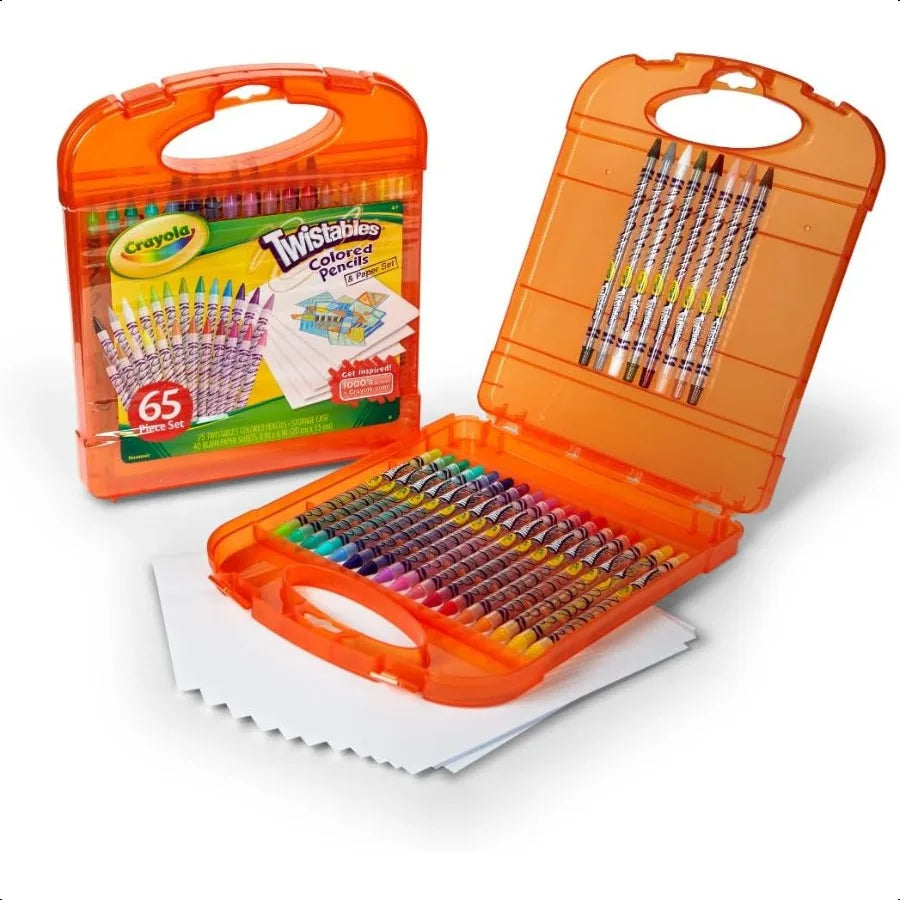 Twistables Colored Pencils Drawing Kit, Portable