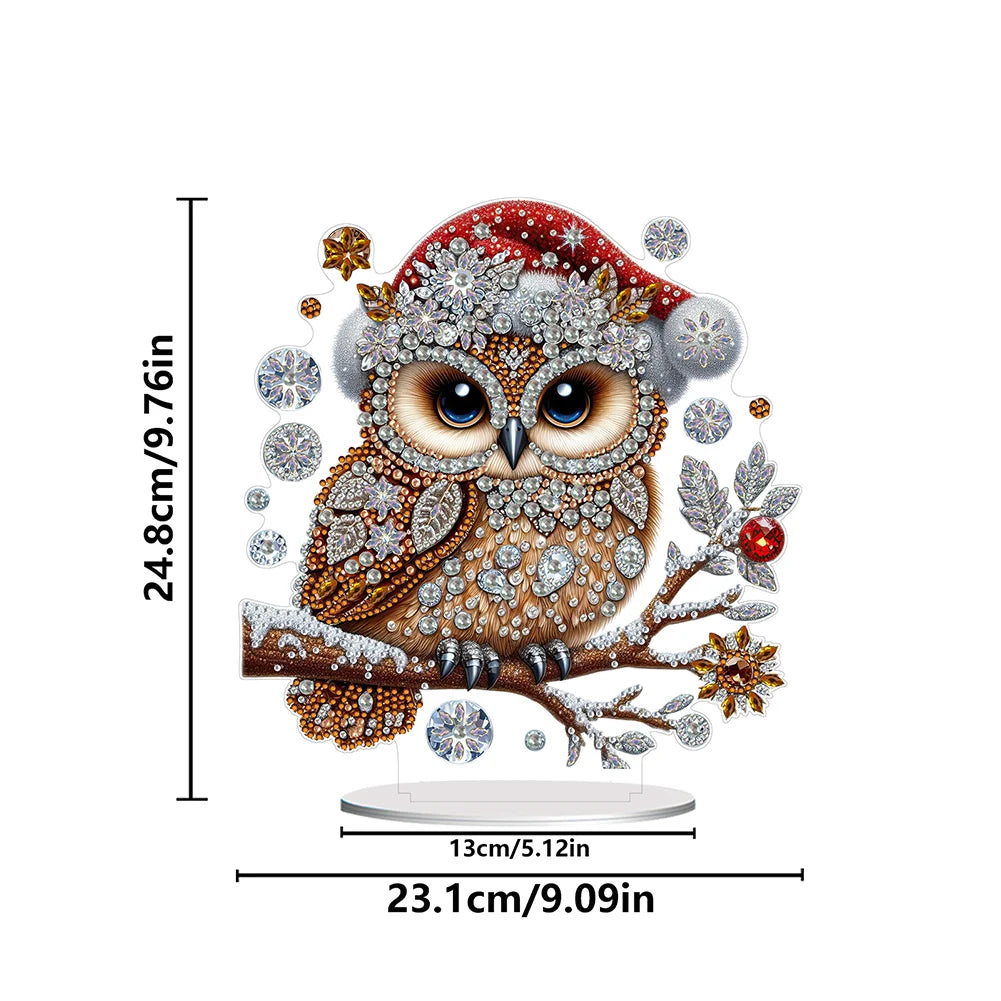 DIY 2D Animal Diamond Painting Desktop Decor Kit