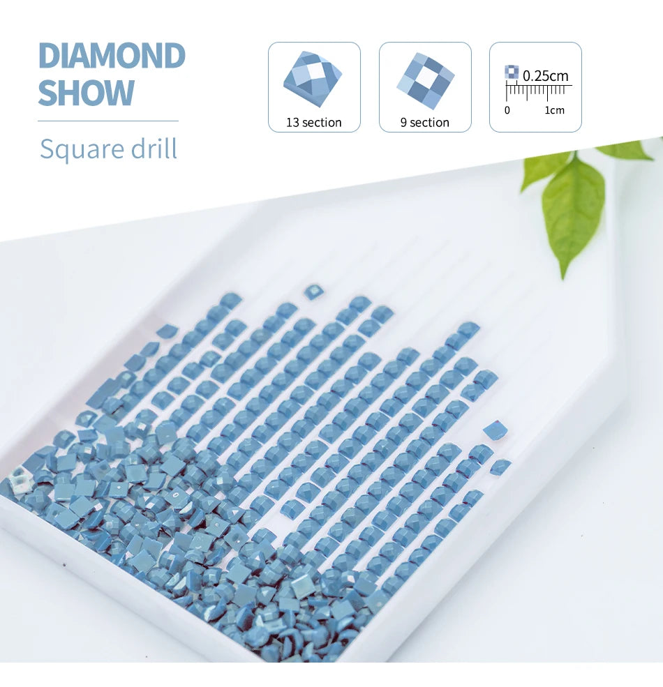 5D Diamond Painting Fairy Full Round Mosai Picture Cross Stitch Kit