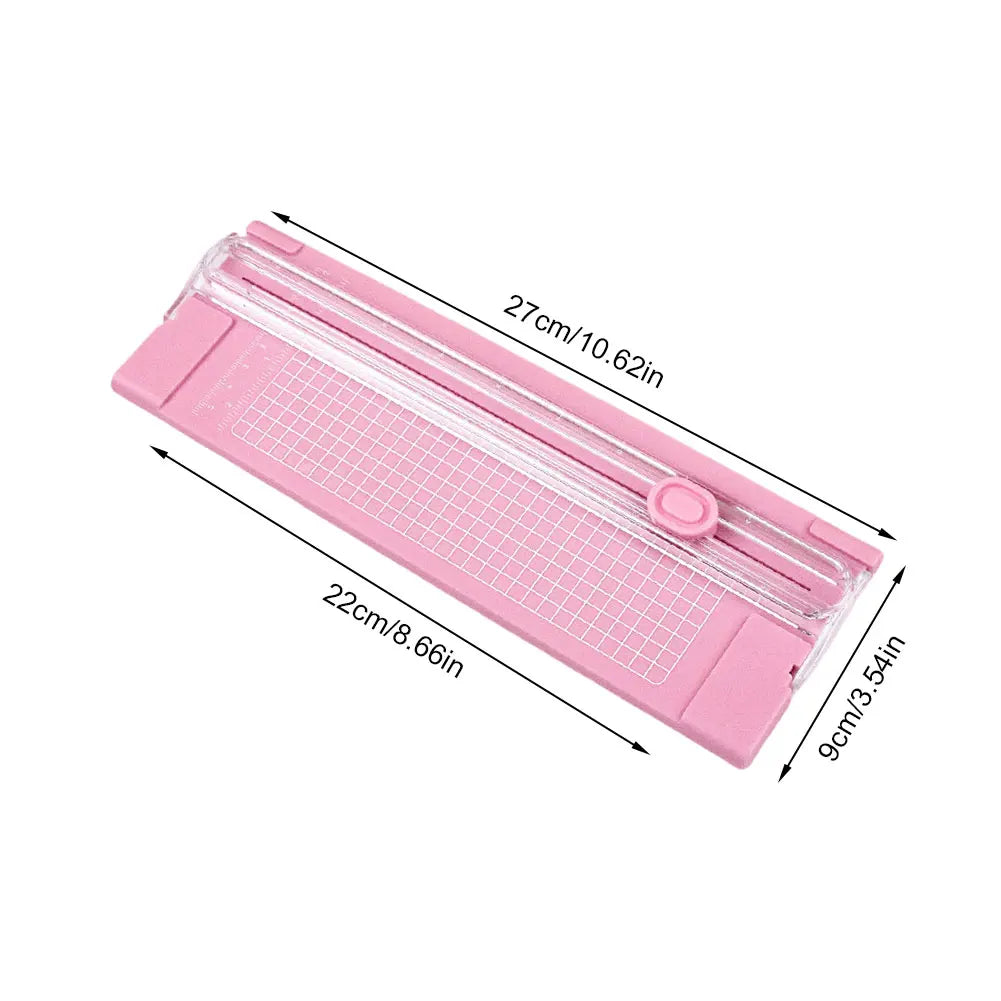 A4 Scrapbook Paper Trimmer with Pull-Out Ruler