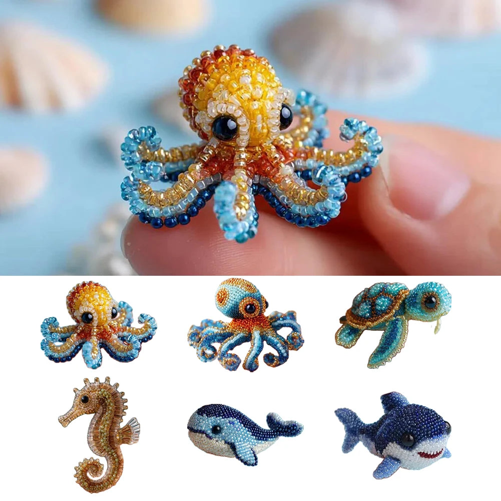 Ocean Animals Beaded for Craft Lovers
