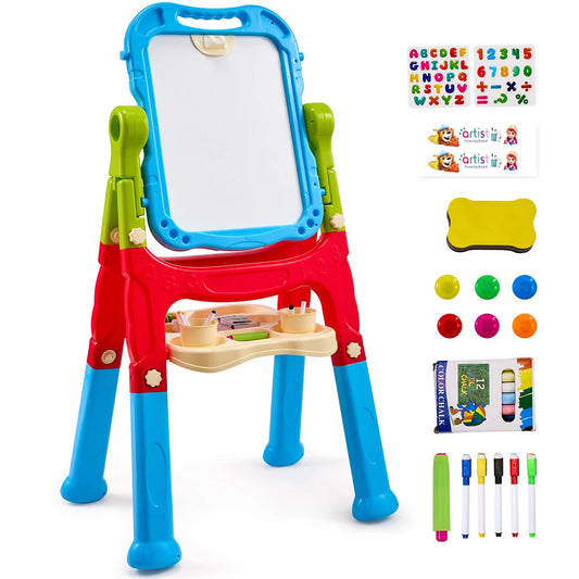 Children’s Magnetic Drawing Board Art Easel – Kids Graffiti Toy