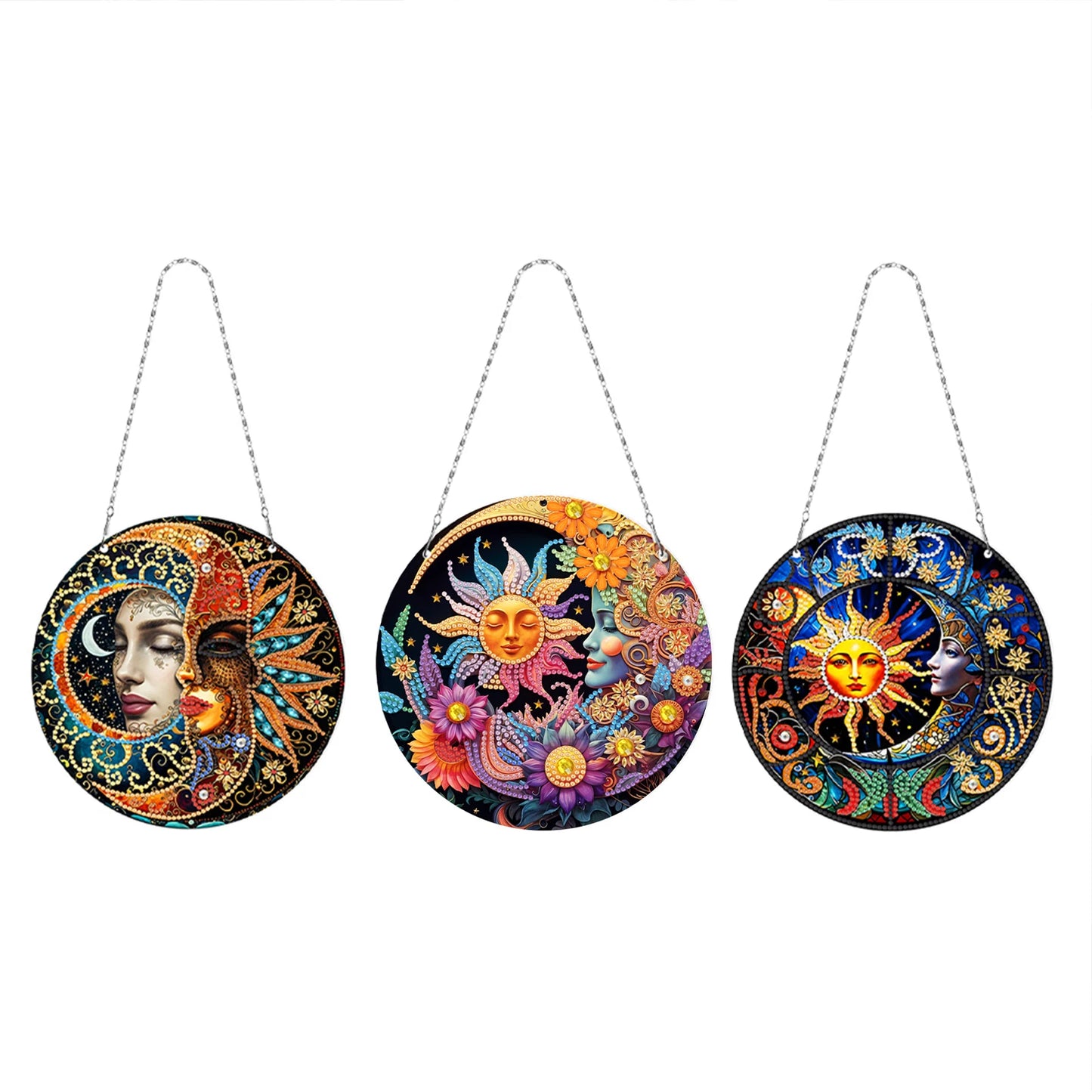 DIY Diamond Painting Dots Pendant 5D Rhinestone Diamond