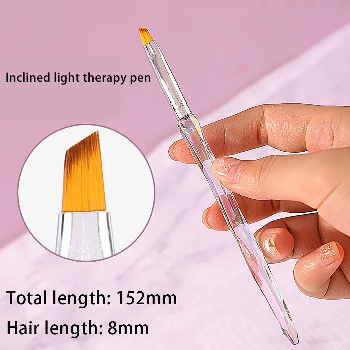 8pcs Nail Drawing & Painting Brush Set for UV Gel