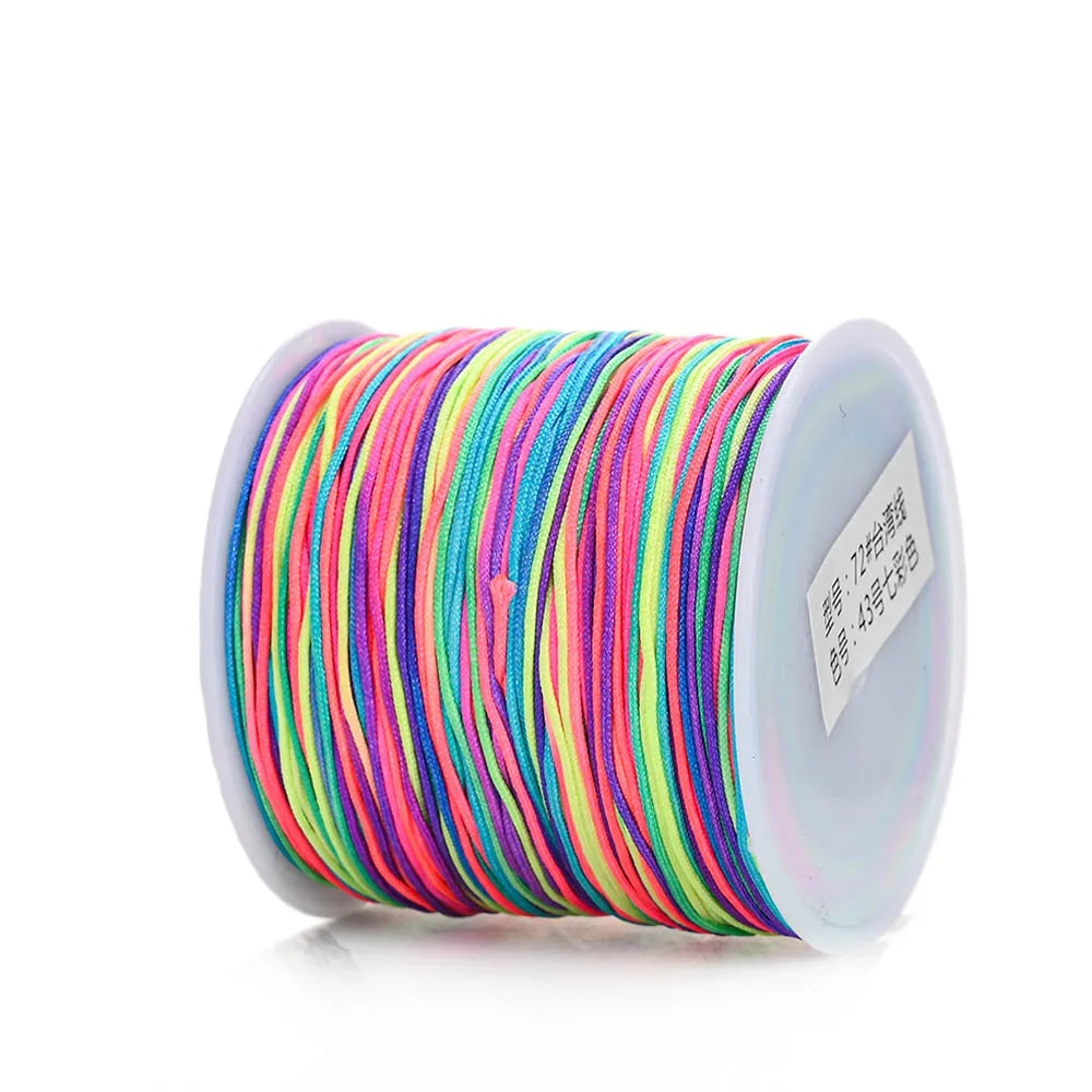 100m/Roll  28 Colors Nylon Thread Cord